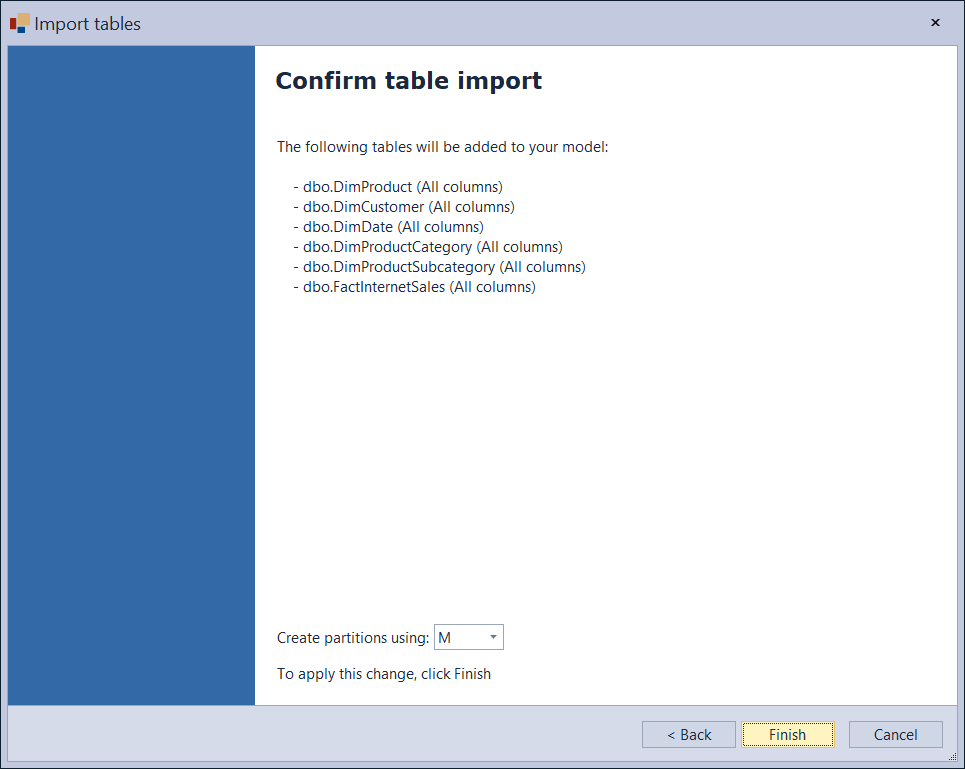 Confirmar selección