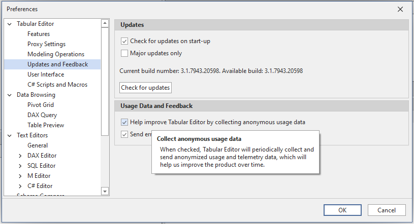 Recopilar telemetría