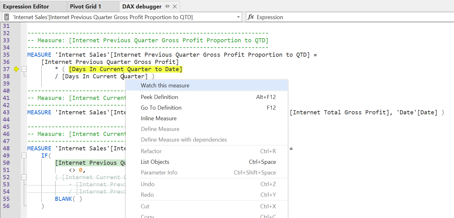 Añadir rápidamente a Inspección